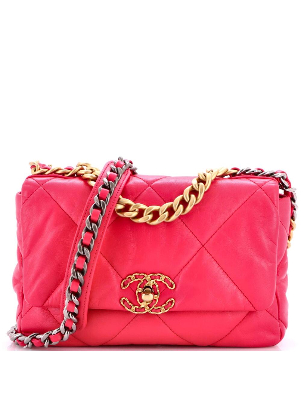 Chanel 19 Flap Bag Quilted Leather #282020C47B